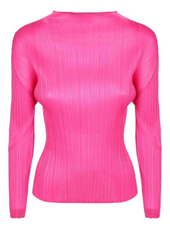 26SS 이세이 미야케 긴팔 티셔츠 PP66JK111 21 Pink