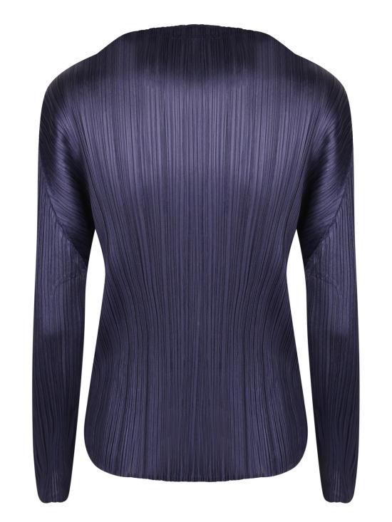 26SS 이세이 미야케 긴팔 티셔츠 PP66JK111 78 Blue - ISSEY MIYAKE