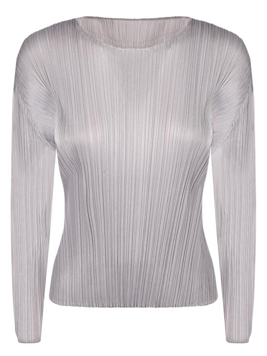 26SS 이세이 미야케 긴팔 티셔츠 PP66JK121 10 Grey