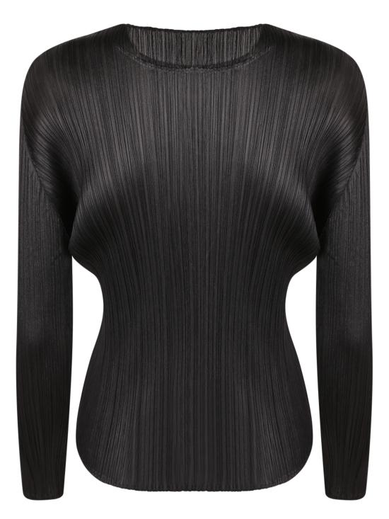 26SS 이세이 미야케 긴팔 티셔츠 PP66JK121 15 Black - ISSEY MIYAKE