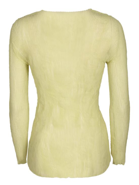 26SS 이세이 미야케 긴팔 티셔츠 IM66FJ413 61 Green - ISSEY MIYAKE