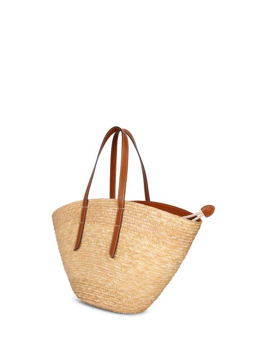 26SS 비아지니 토트백 9042 RAFFIA NATURALE Beige - BIAGINI