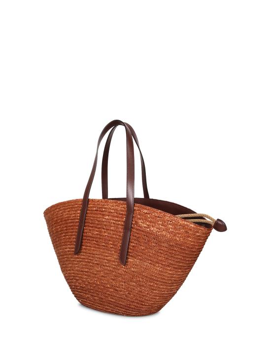 26SS 비아지니 토트백 9042 RAFFIA RAME Metallic - BIAGINI