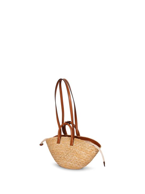26SS 비아지니 토트백 9065 RAFFIA NATURALE Beige - BIAGINI