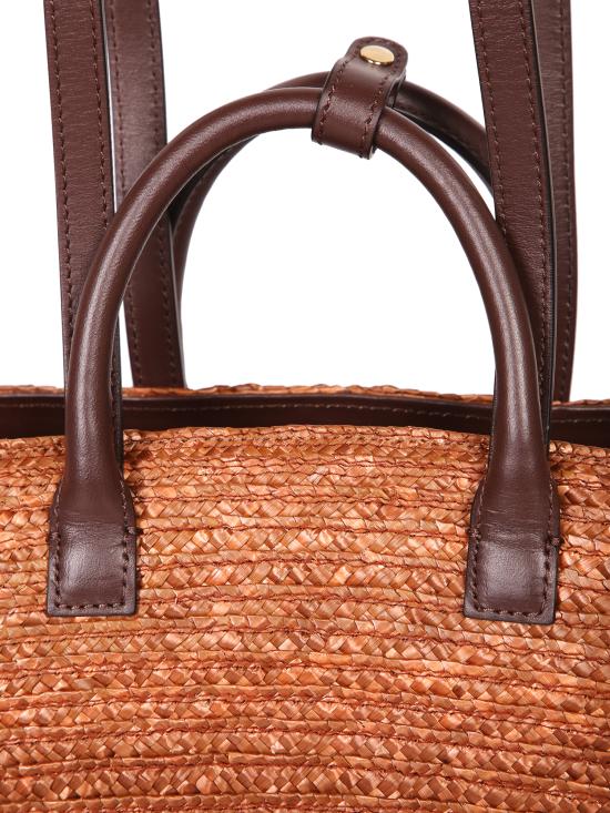 26SS 비아지니 토트백 9065 RAFFIA RAME Metallic - BIAGINI