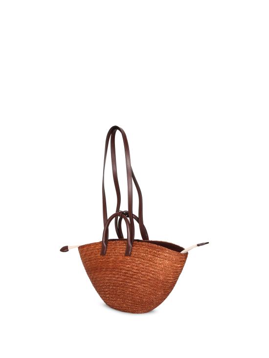 26SS 비아지니 토트백 9065 RAFFIA RAME Metallic - BIAGINI