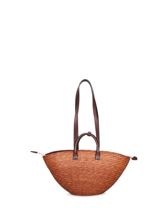 26SS 비아지니 토트백 9065 RAFFIA RAME Metallic