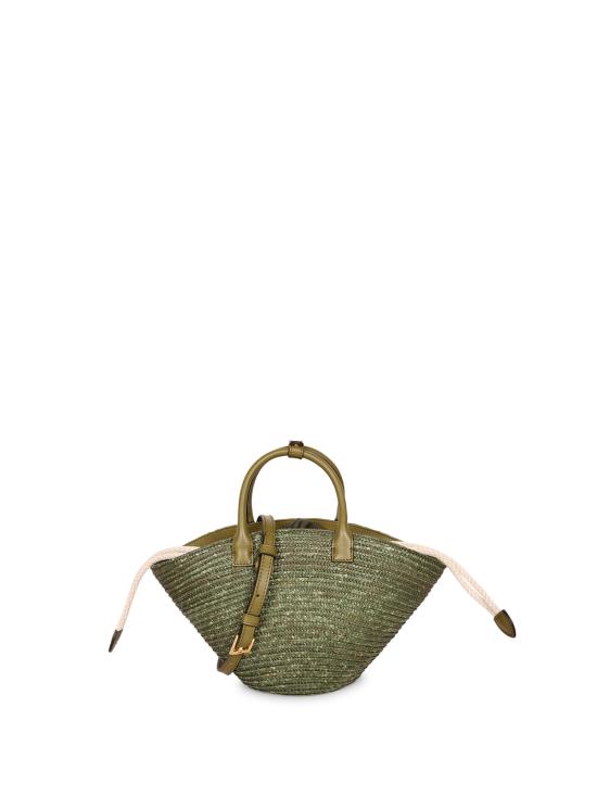26SS 비아지니 토트백 9149 RAFFIA OLIVA Green