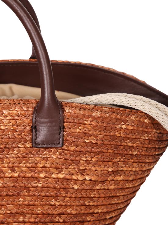 26SS 비아지니 토트백 9149 RAFFIA RAME Brown - BIAGINI