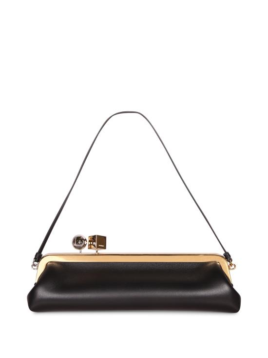 26SS 자크뮈스 살롱 커치 백 BAW00413 AC27L14 990 Black