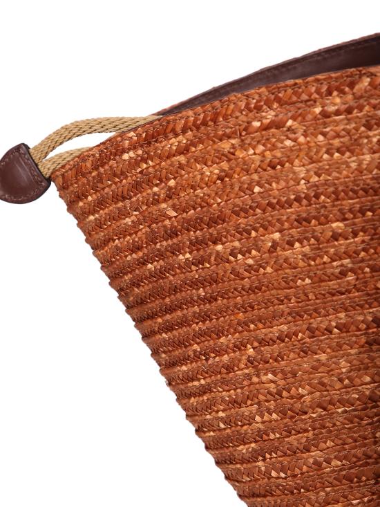 26SS 비아지니 토트백 9042 RAFFIA RAME Metallic - BIAGINI