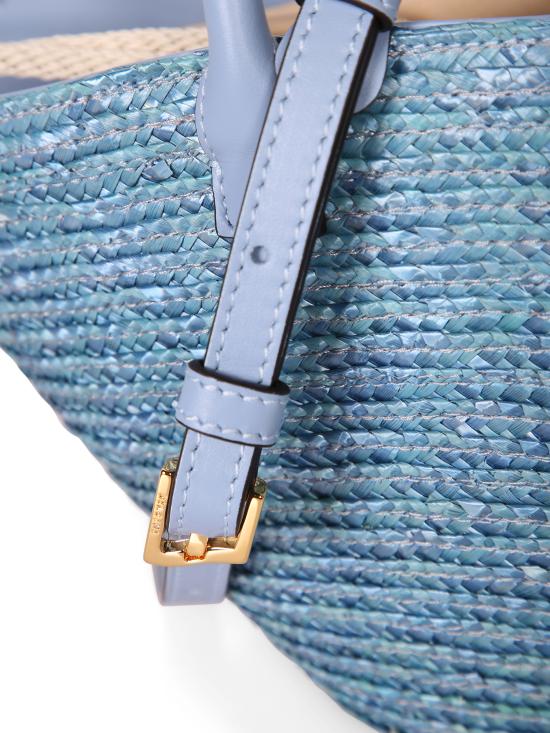 26SS 비아지니 토트백 9149 RAFFIA AZZURRO Blue - BIAGINI