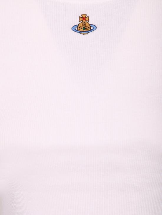 26SS 비비안웨스트우드 베이비 페루 티셔츠 1G010019 J009C A401 White - VIVIENNE WESTWOOD