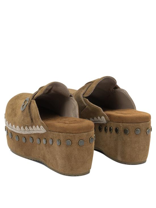 26SS 모우 뮬/슬리퍼 MU SW611001ACOG Brown - MOU