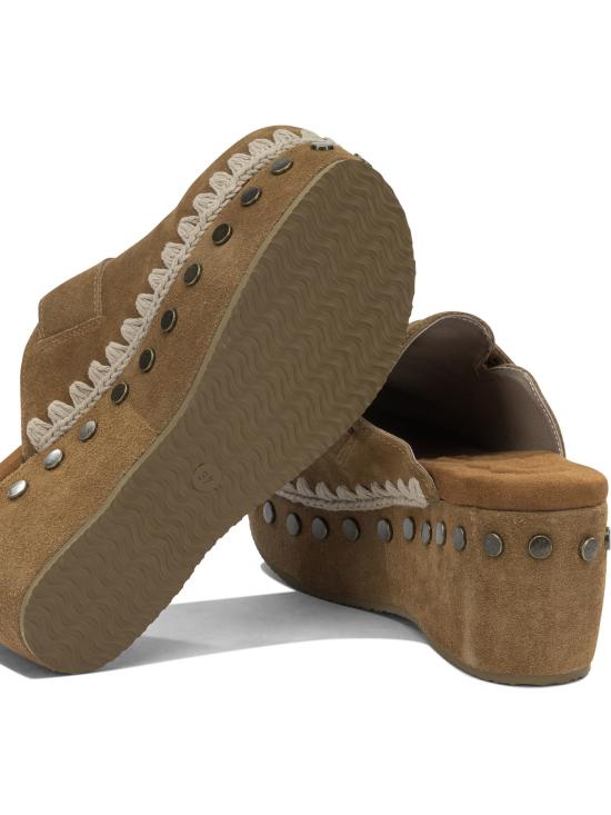 26SS 모우 뮬/슬리퍼 MU SW611001ACOG Brown - MOU