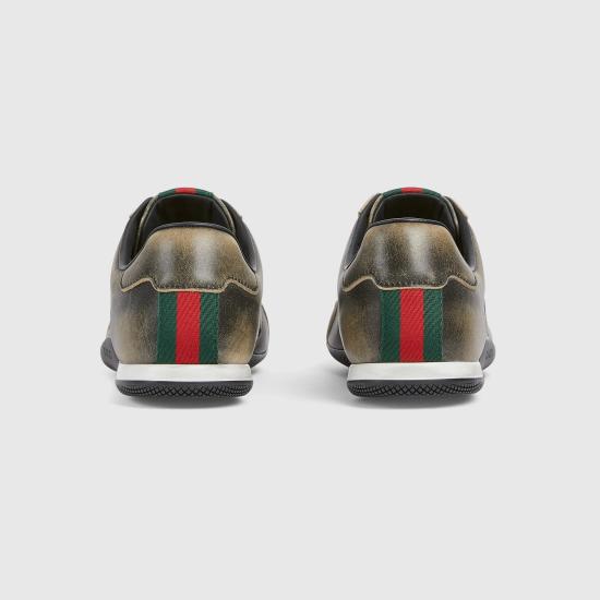 26SS 구찌 쉬프트 스니커즈 857016AAF0E1086 Black - GUCCI