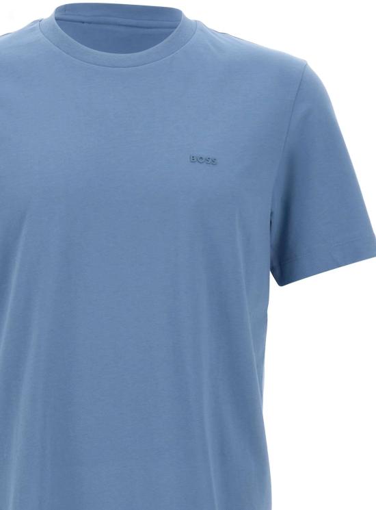 26SS 보스 반팔 티셔츠 50468347459 BLUE - BOSS