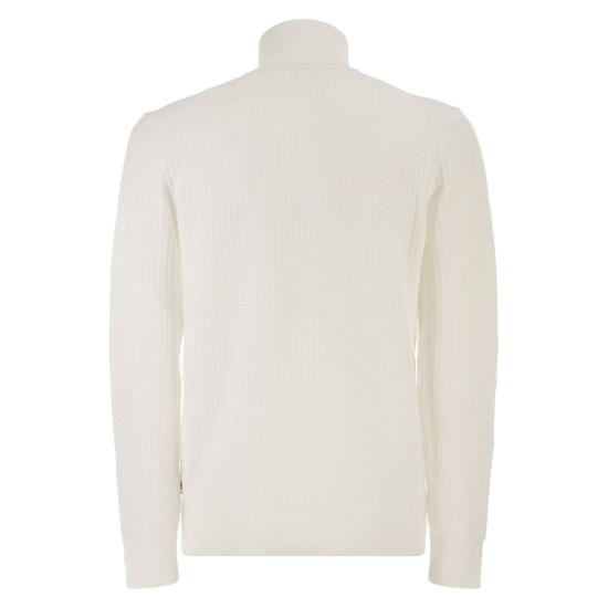  보스 집업 니트 50555118 WHITE - BOSS