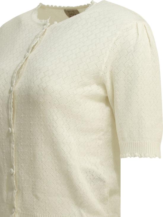 26SS 라키 가디건 CHEVRONPANNA White - RAKKI