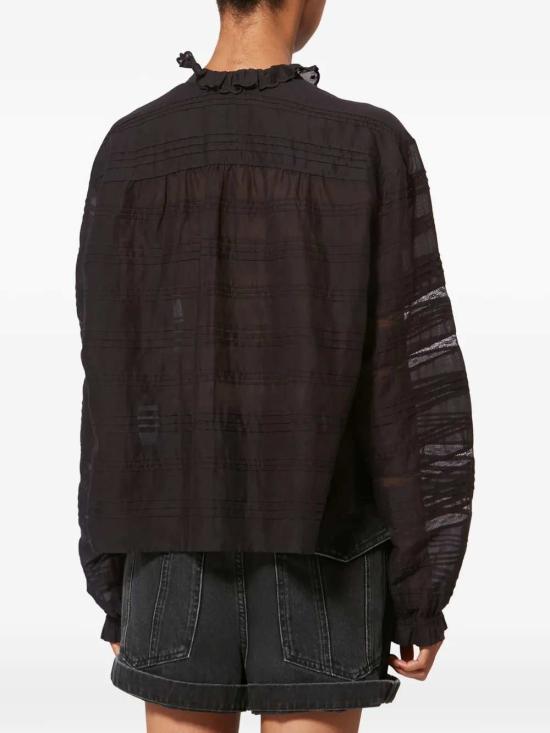 26SS 이자벨마랑에뚜왈 블라우스 HT0817FAD1J05E BLACK - ISABEL MARANT ETOILE