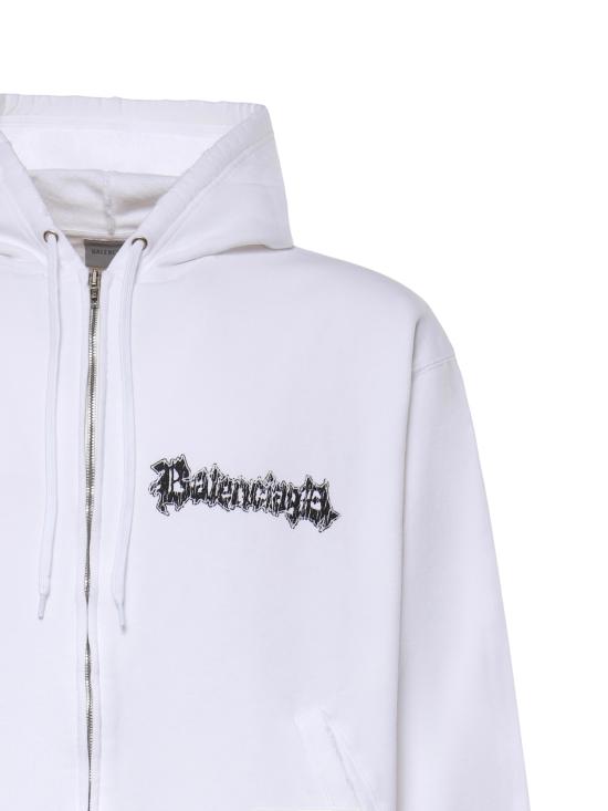 26SS 발렌시아가 후드 티셔츠 850338 TUVD99000 - BALENCIAGA
