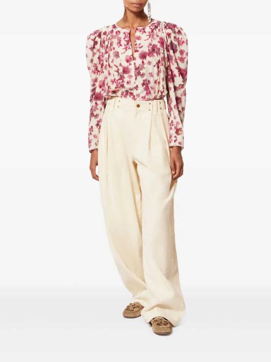 26SS 이자벨마랑 스트레이트 팬츠 PA0659FAD1G02I 23EC - ISABEL MARANT