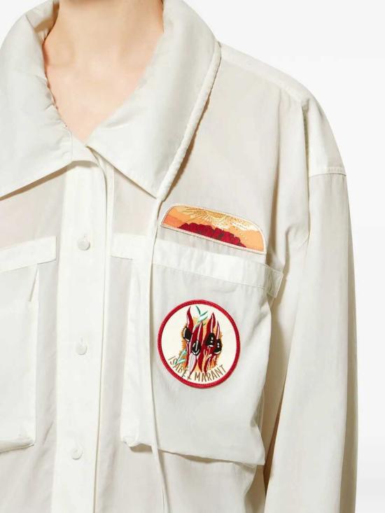 26SS 이자벨마랑 블라우스/셔츠 CH0314FAD2I01I 20 WHITE - ISABEL MARANT