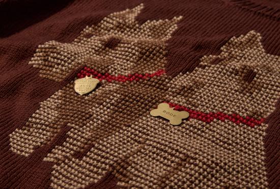 26SS 보디 스웨터 스코티 풀오버 MRS26KT016 브라운 - BODE