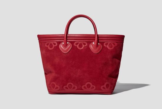 26SS 보디 숄더백 트레포일 토트백 MRS26AC020 레드