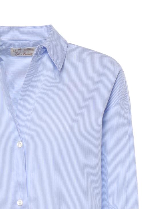 26SS 세인트바쓰 셔츠 CYS0001 00809L LIGHT BLUE WHITE - MC2 SAINT BARTH