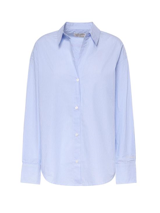 26SS 세인트바쓰 셔츠 CYS0001 00809L LIGHT BLUE WHITE