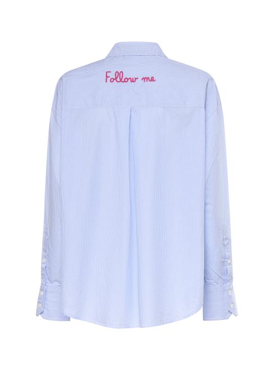 26SS 세인트바쓰 셔츠 CYS0001 00809L LIGHT BLUE WHITE - MC2 SAINT BARTH