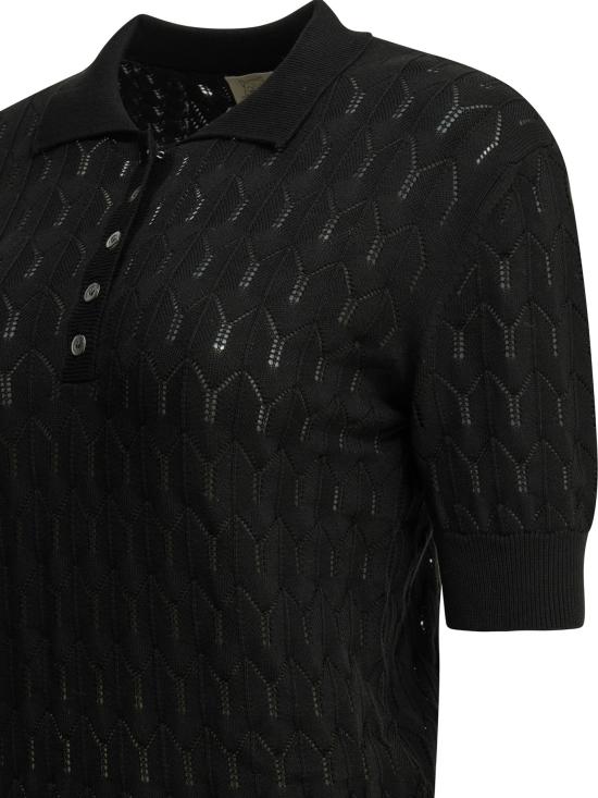 26SS 라키 폴로 티셔츠 CALIFORNIANERO Black - RAKKI