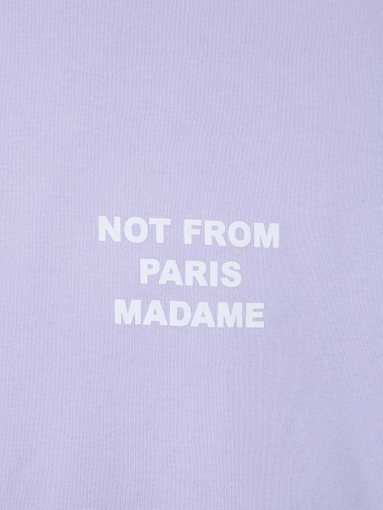 26SS 드롤드무슈 반팔 티셔츠 KTS203CO002 LAV LAVANDER - DROLE DE MONSIEUR