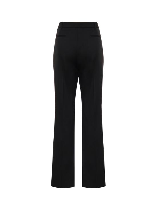 26SS 발렌시아가 스트레이트 팬츠 872125 TJT211000 Black - BALENCIAGA