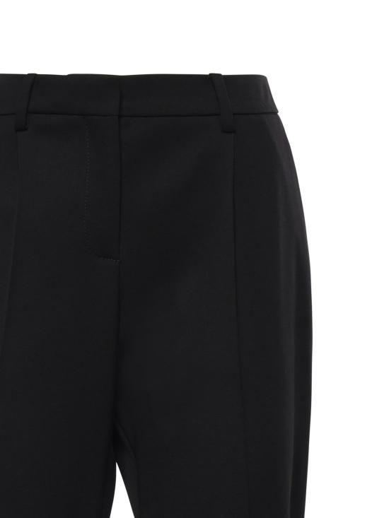 26SS 발렌시아가 스트레이트 팬츠 872125 TJT211000 Black - BALENCIAGA