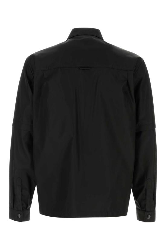 26SS 프라다 긴팔 셔츠 SC548SOOO1WQ8 F0002 BLACK - PRADA