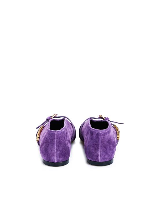 26SS 모스키노 플랫 슈즈 MA11050C0O ME0 650 viola VIOLA - MOSCHINO