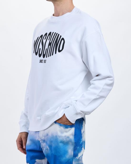 26SS 모스키노 긴팔 티셔츠 1713 0228 1001 BIANCO - MOSCHINO