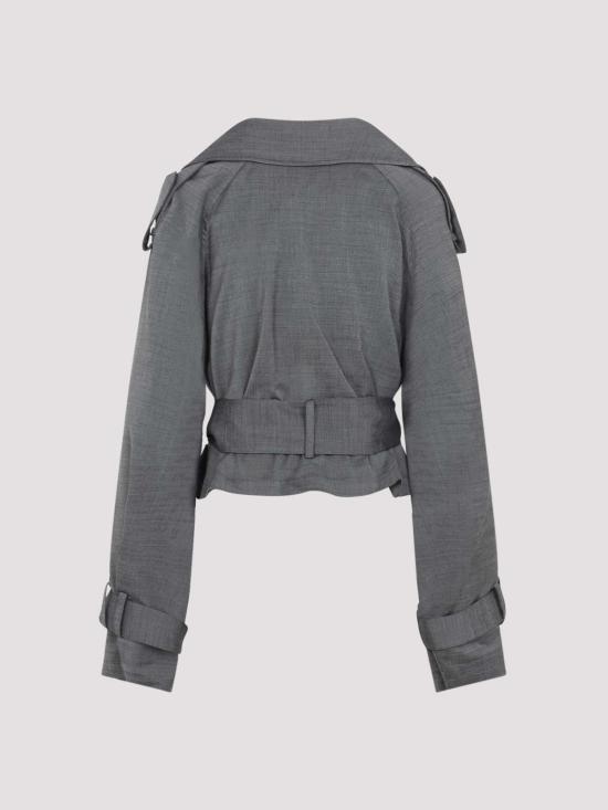 26SS 더프랭키샵 트렌치 코트 TRFS21531107 Grey - THE FRANKIE SHOP