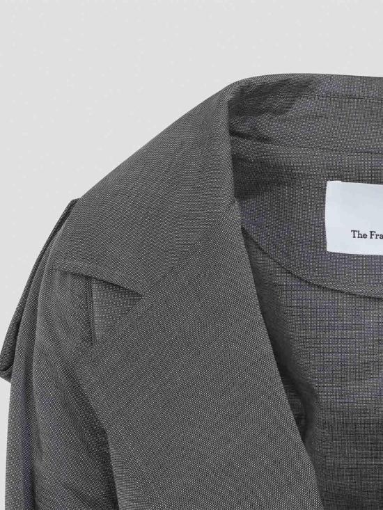 26SS 더프랭키샵 트렌치 코트 TRFS21531107 Grey - THE FRANKIE SHOP