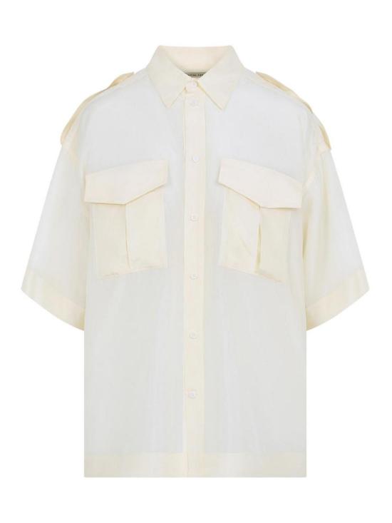 26SS 피비 파일로 셔츠 DC125SE3515102VA Cream