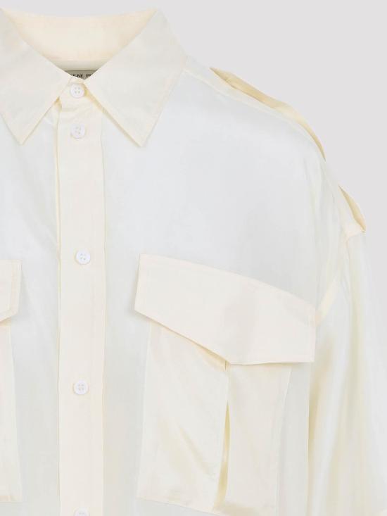 26SS 피비 파일로 셔츠 DC125SE3515102VA Cream - PHOEBE PHILO