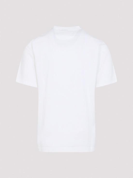 26SS 에르메네질도제냐 반팔 티셔츠 UH335A3H771N00 White - ERMENEGILDO ZEGNA
