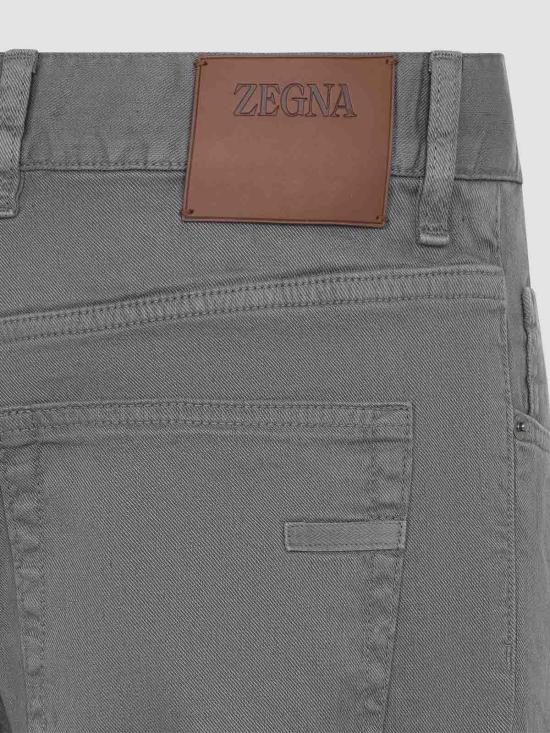 26SS 에르메네질도제냐 스트레이트 팬츠 UHP16A3CITYN07 Brown - ERMENEGILDO ZEGNA