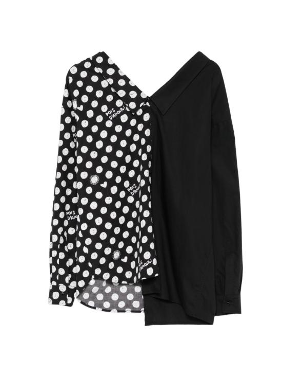 26SS 알레산드로 엔리케즈 블라우스 S52PO 001POISPIC Black - ALESSANDRO ENRIQUEZ