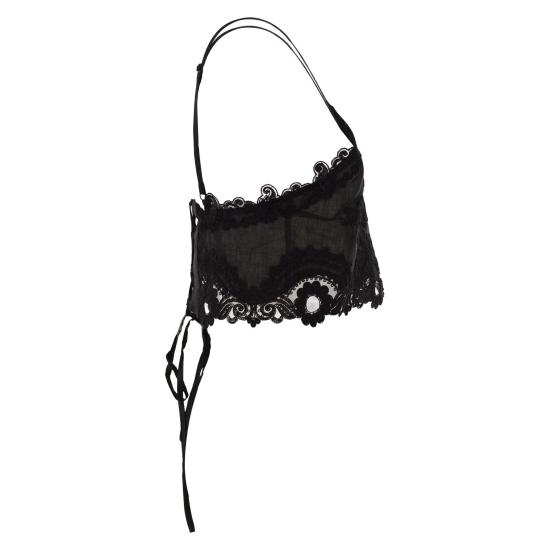 26SS 마우리치오 미코노스 민소매 티셔츠 W08560781 BLACK - MAURIZIO MYKONOS