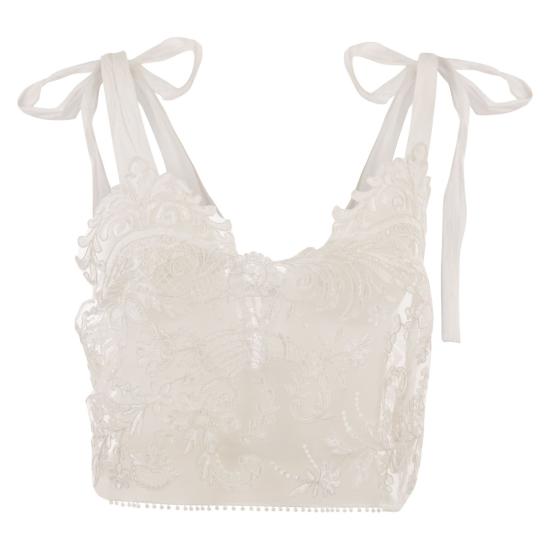26SS 마우리치오 미코노스 민소매 티셔츠 W08422481 WHITE