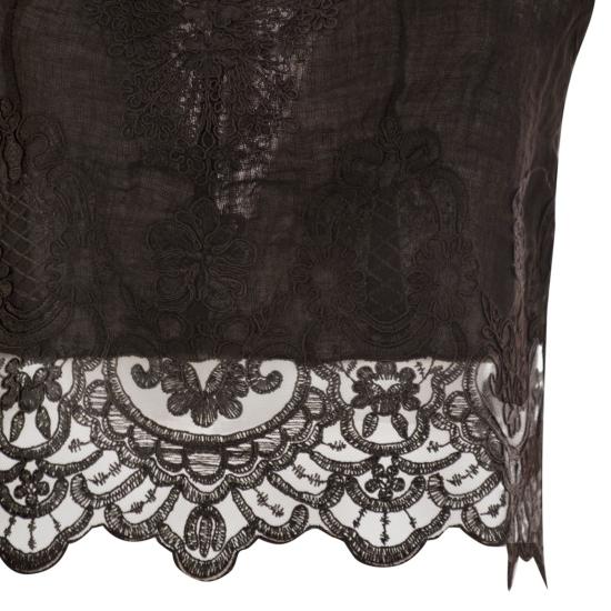 26SS 마우리치오 미코노스 민소매 티셔츠 W08151081 DARK BROWN - MAURIZIO MYKONOS