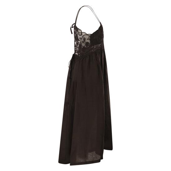 26SS 마우리치오 미코노스 롱 원피스 W06170781 DARK BROWN - MAURIZIO MYKONOS